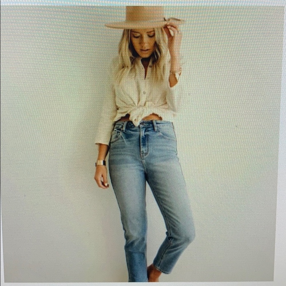 CJLA Clarke high waist cropped jeans